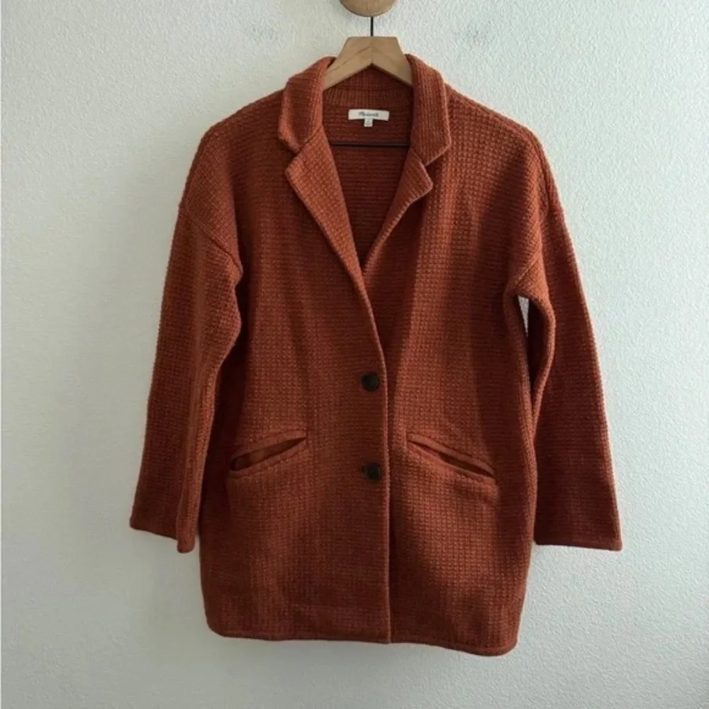 Madewell Textured Blazer/Cardigan - Picture 1 of 6